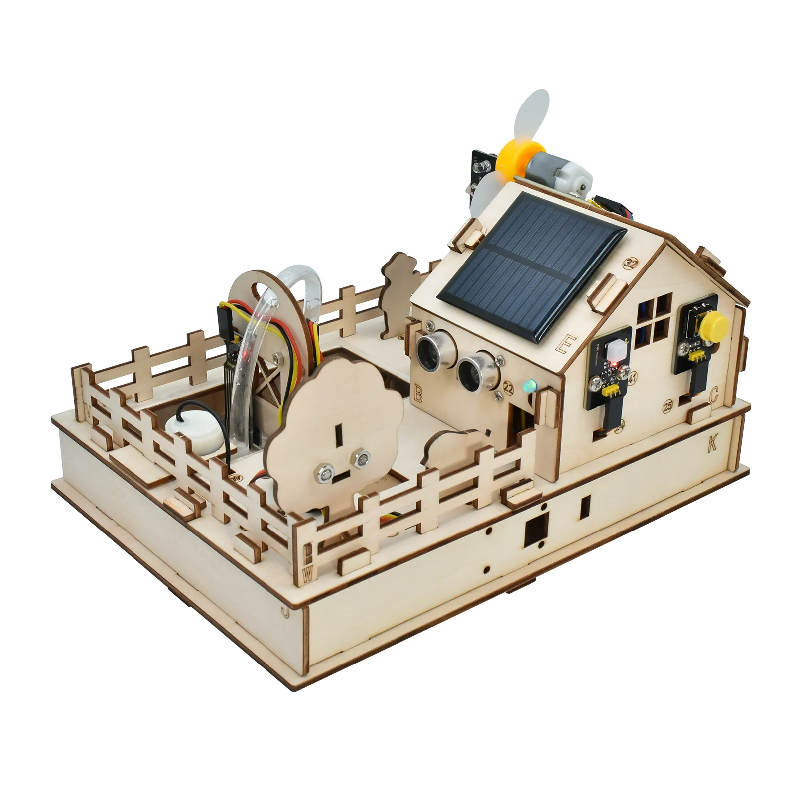 Keyestudio IOT Smart Farm Kit For Arduino&Scratch Programming Projects DIY Sensor Kit STEM Educational Set for Adults Teens