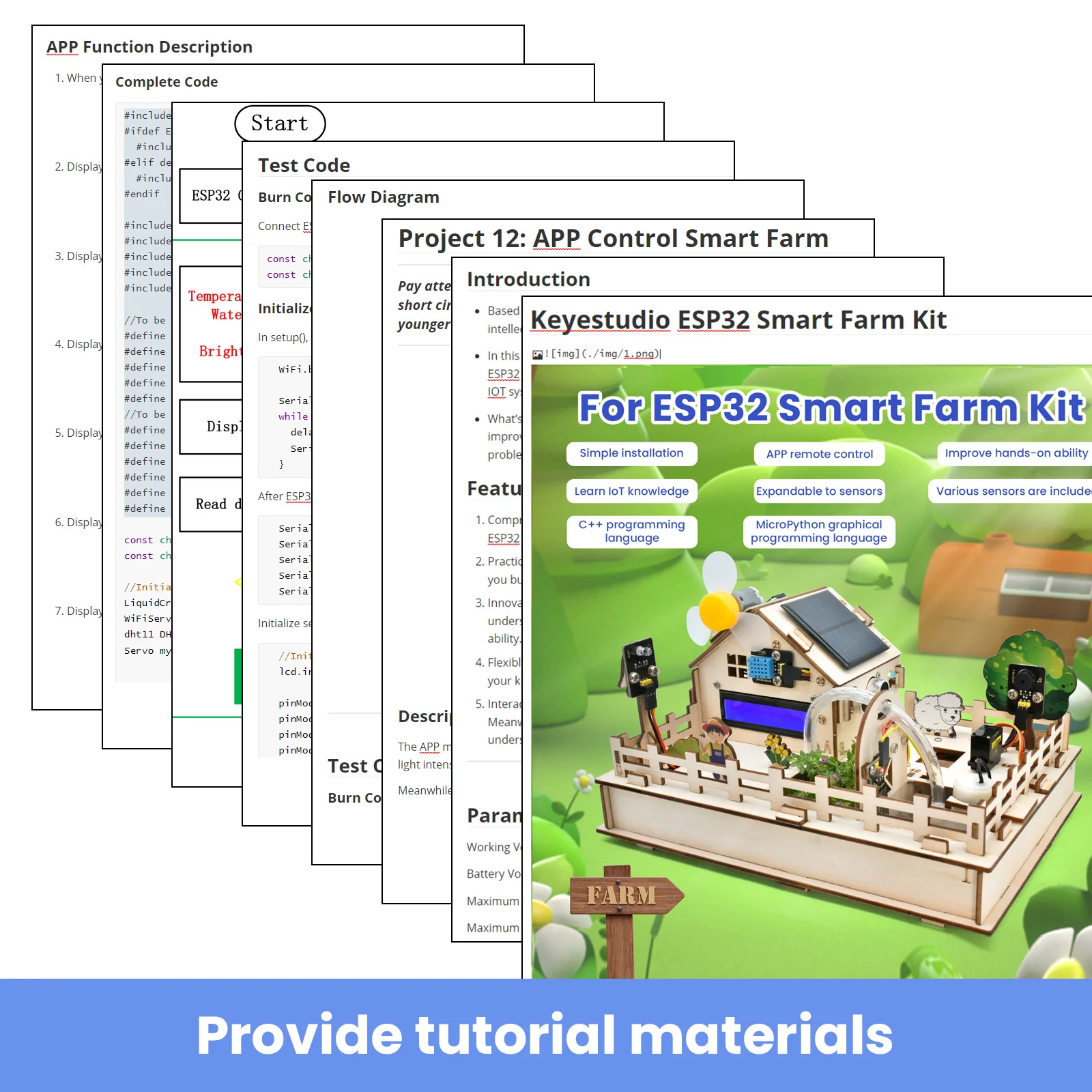 Keyestudio IOT Smart Farm Kit For Arduino&Scratch Programming Projects DIY Sensor Kit STEM Educational Set for Adults Teens