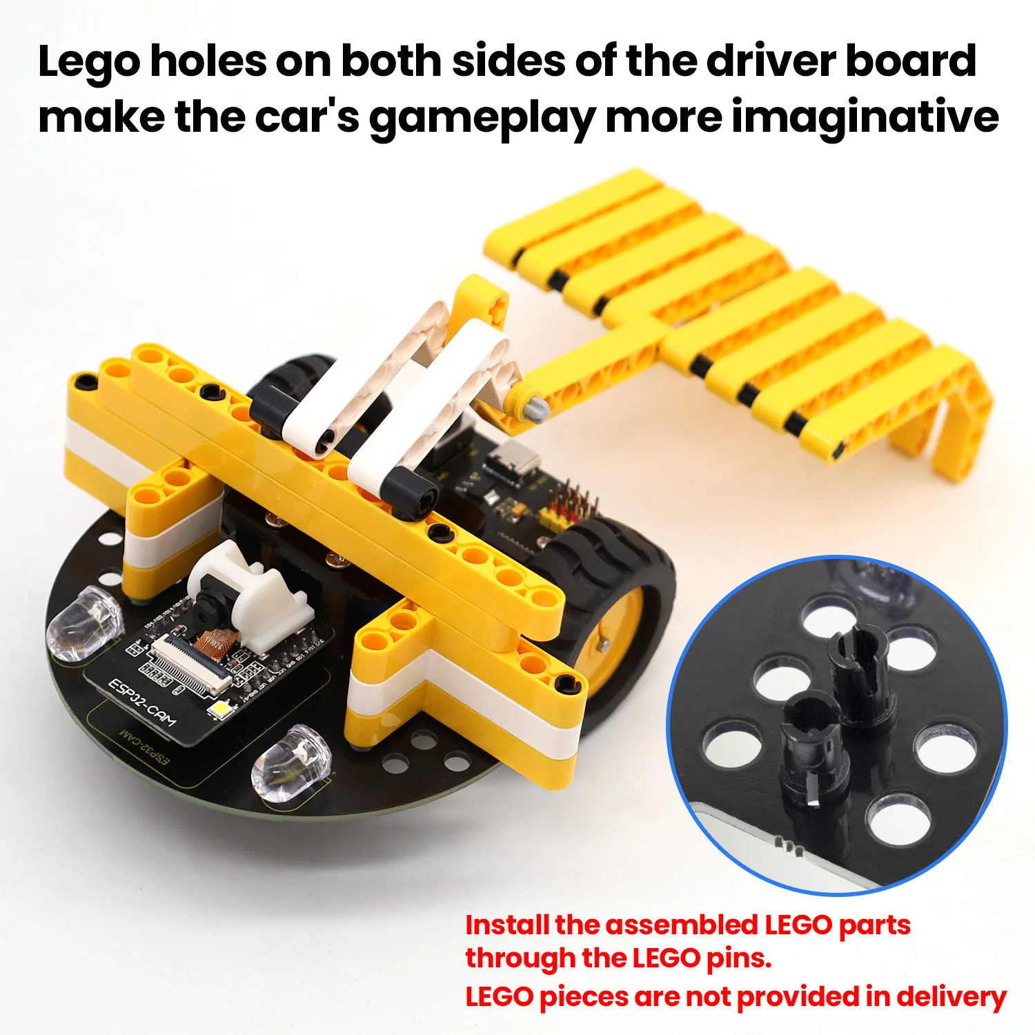 Keyestudio ESP32 Vision Smart Car For Arduino Robot For Programming With ESP32 Camera Support Arduino C Programming DIY RobotKit Keyestudio ESP32 Vision Smart Car For Arduino Robot For Programming With ESP32 Camera Support Arduino C Programming DIY RobotKit