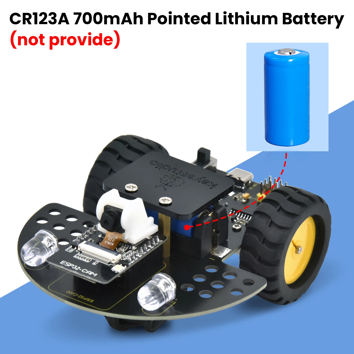 Keyestudio ESP32 Vision Smart Car For Arduino Robot For Programming With ESP32 Camera Support Arduino C Programming DIY RobotKit Keyestudio ESP32 Vision Smart Car For Arduino Robot For Programming With ESP32 Camera Support Arduino C Programming DIY RobotKit