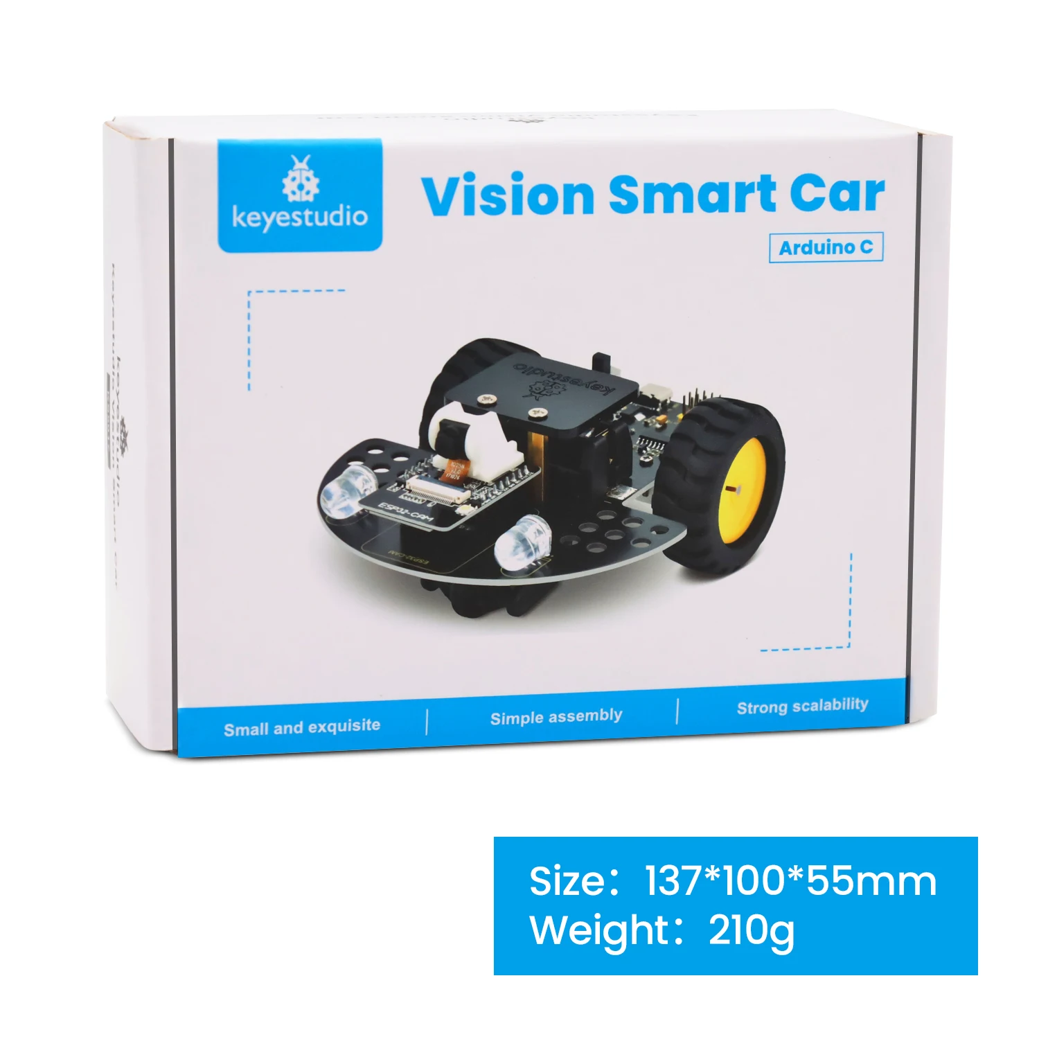 Keyestudio ESP32 Vision Smart Car For Arduino Robot For Programming With ESP32 Camera Support Arduino C Programming DIY RobotKit Keyestudio ESP32 Vision Smart Car For Arduino Robot For Programming With ESP32 Camera Support Arduino C Programming DIY RobotKit