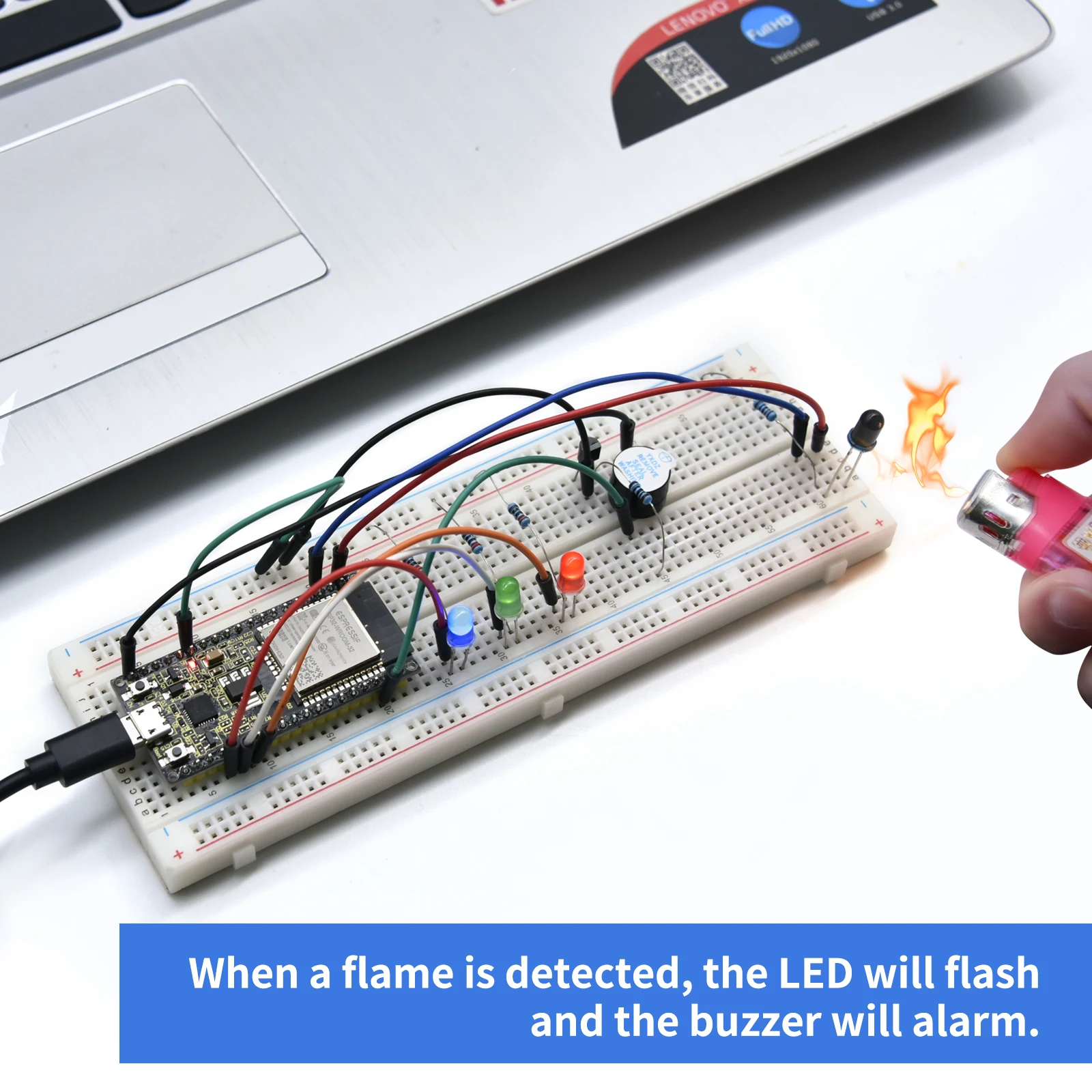 Keyestudio ESP32 Basic Learning Kit Electronic Components Sensors Modules For Arduino Starter Kit Support Python Programming Keyestudio ESP32 Basic Learning Kit Electronic Components Sensors Modules For Arduino Starter Kit Support Python Programming