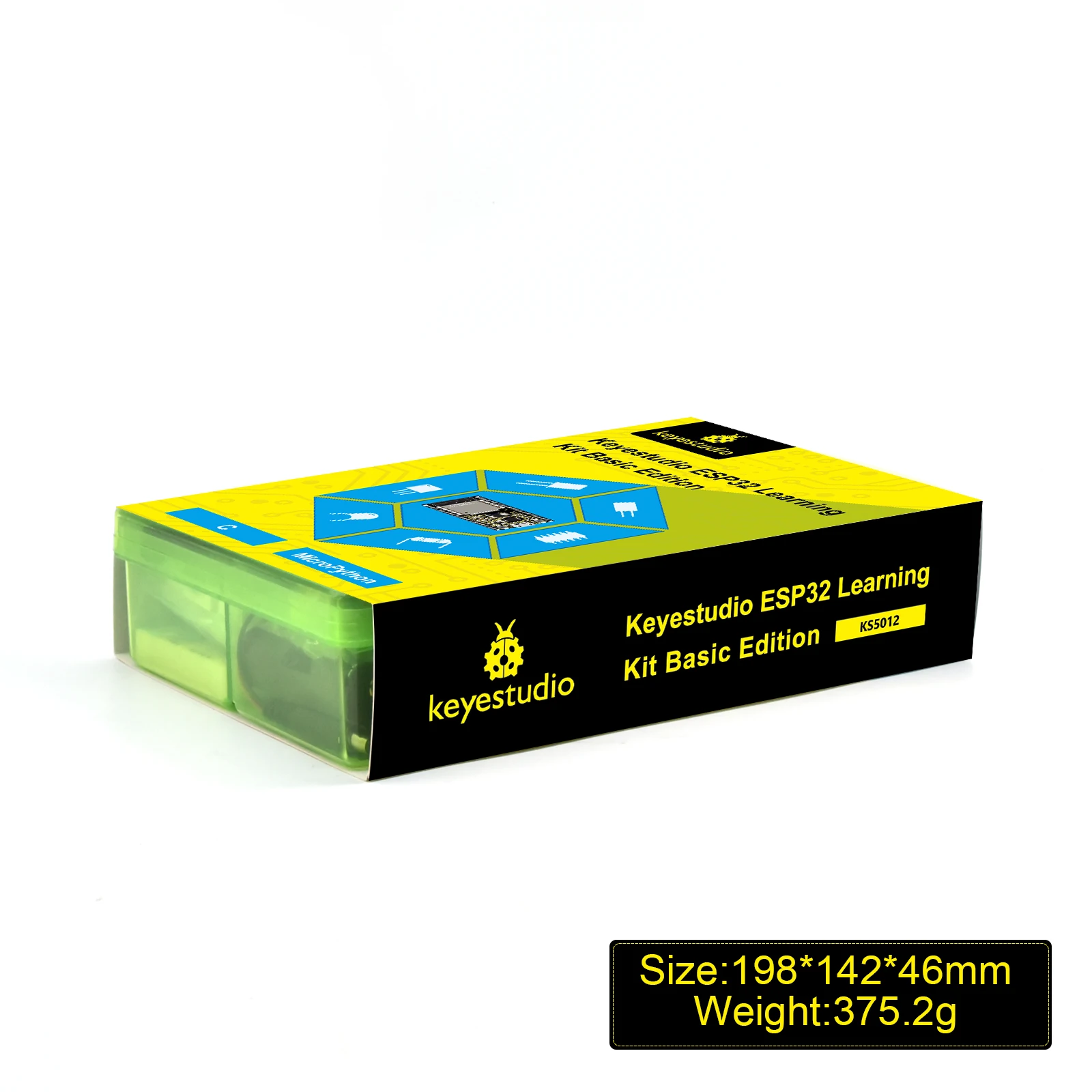 Keyestudio ESP32 Basic Learning Kit Electronic Components Sensors Modules For Arduino Starter Kit Support Python Programming Keyestudio ESP32 Basic Learning Kit Electronic Components Sensors Modules For Arduino Starter Kit Support Python Programming