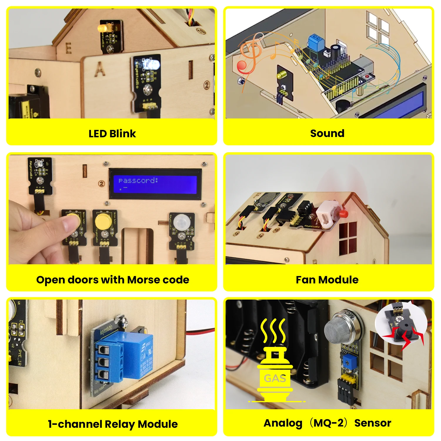 Русский учебни Keyestudio Smart IOT Home Kit with PLUS Board for Arduino Starter Kit DIY Projetcs STEM Programming /CE Compliant Русский учебни Keyestudio Smart IOT Home Kit with PLUS Board for Arduino Starter Kit DIY Projetcs STEM Programming /CE Compliant