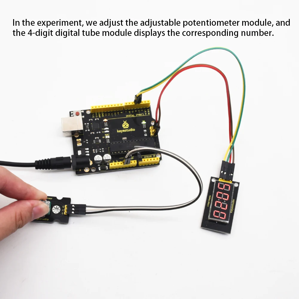 Keyestudio 37 in 1 Sensor Starter Kit Upgrade V3.0 for Arduino Starter Sensor Kit STEM Kids Programing+CE Compliant Keyestudio 37 in 1 Sensor Starter Kit Upgrade V3.0 for Arduino Starter Sensor Kit STEM Kids Programing+CE Compliant
