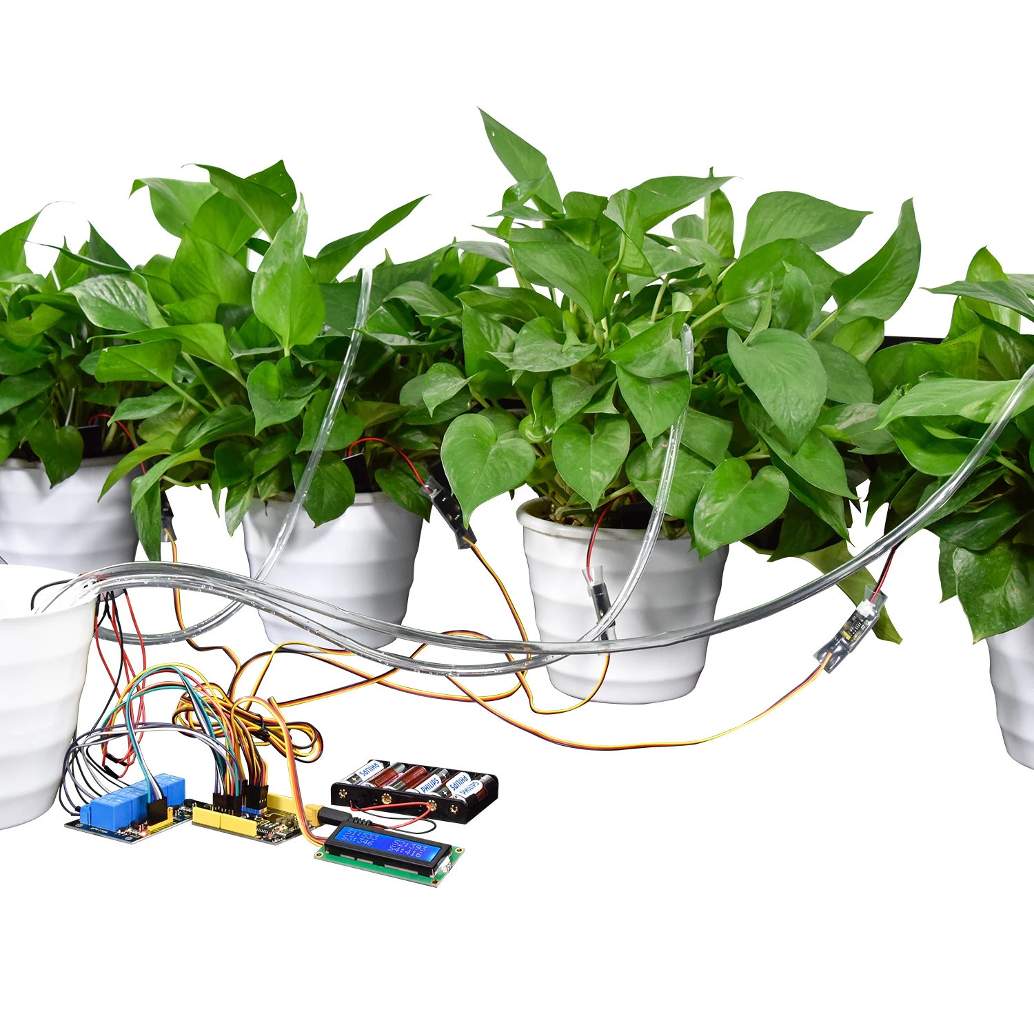 Keyestudio DIY Electronic Watering Kit Sensors Module Kit Smart Automatic Watering Device For Arduino STEM Education(7 Projects)