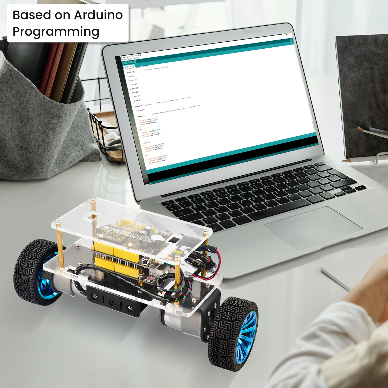 Keyestudio Self-Balancing Balance Robot Car Kit For Arduino Robot Self-balancing Car DIY Electronic Kit/STEM Kits Toys Kids Keyestudio Self-Balancing Balance Robot Car Kit For Arduino Robot Self-balancing Car DIY Electronic Kit/STEM Kits Toys Kids