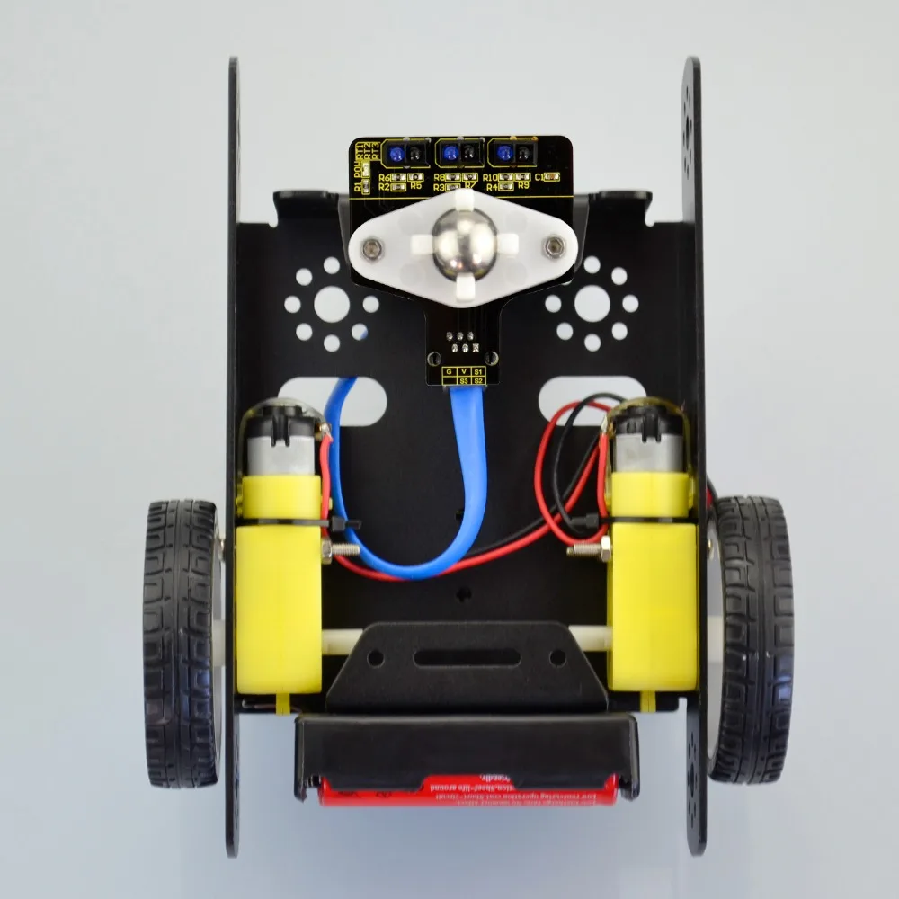 Keyestudio KEYBOT Programmable STEM Education Robot Car Kit TB6612 Driven RJ11 Control For Arduino Robot Graphical Programming