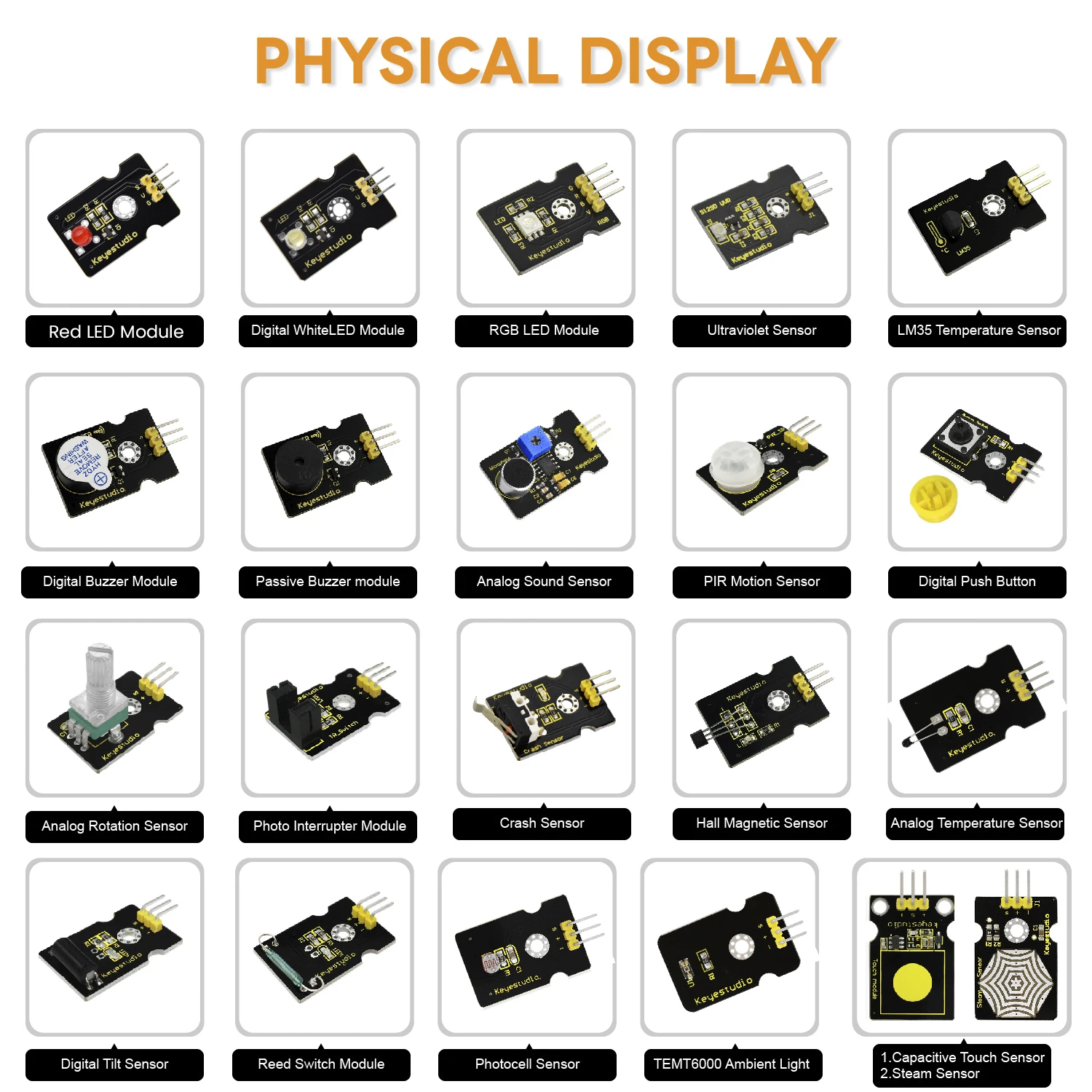 Keyestudio 37 in 1 Sensors Starter Kit For BBC micro:bit STEM Education Electronic Learning Kit For micro bit+49 Projects Keyestudio 37 in 1 Sensors Starter Kit For BBC micro:bit STEM Education Electronic Learning Kit For micro bit+49 Projects
