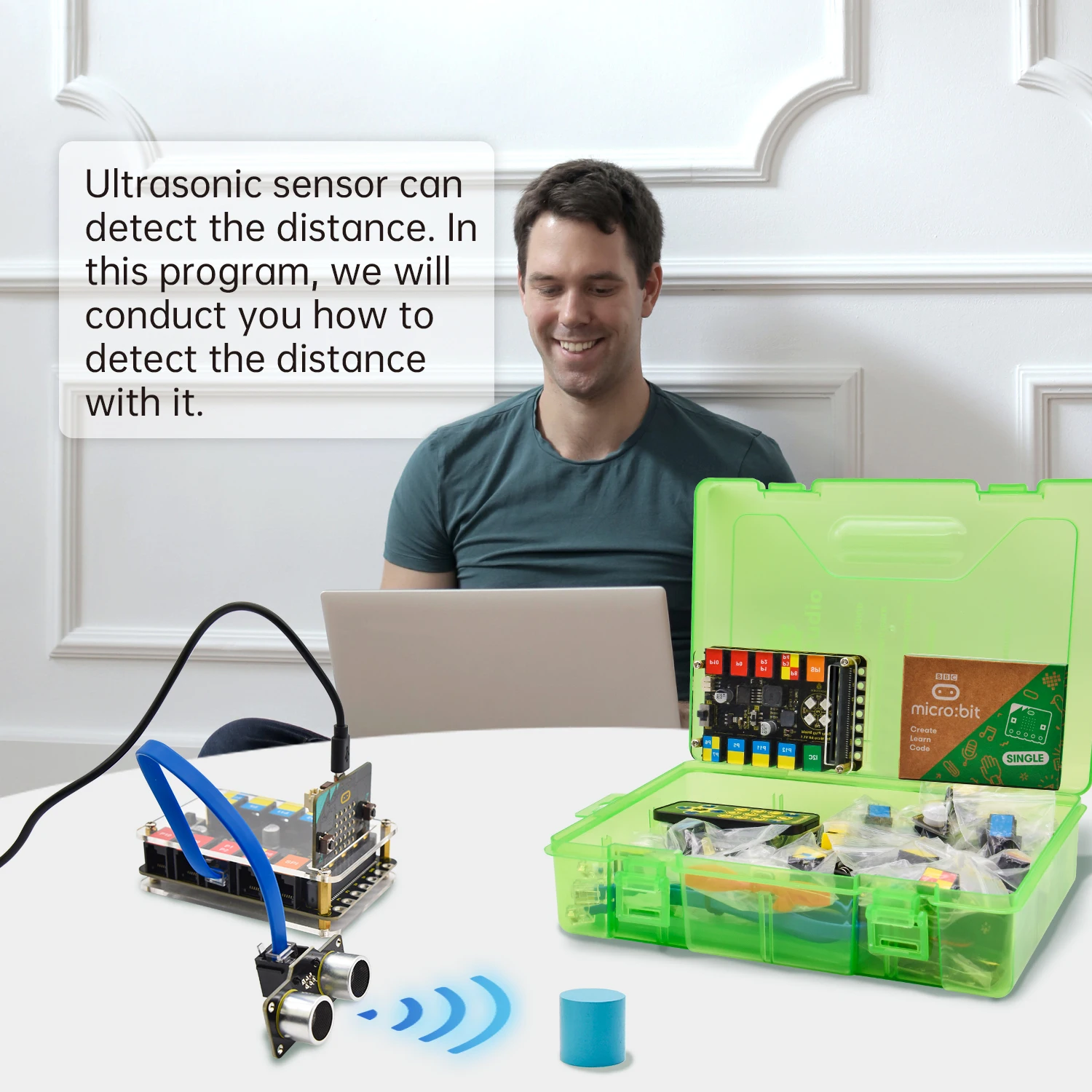 Keyestudio Micro:bit EASY Plug Complete Starter Kit for BBC Microbit STEM Programming Sensor Starter Kit+Micro:bit Board Keyestudio Micro:bit EASY Plug Complete Starter Kit for BBC Microbit STEM Programming Sensor Starter Kit+Micro:bit Board