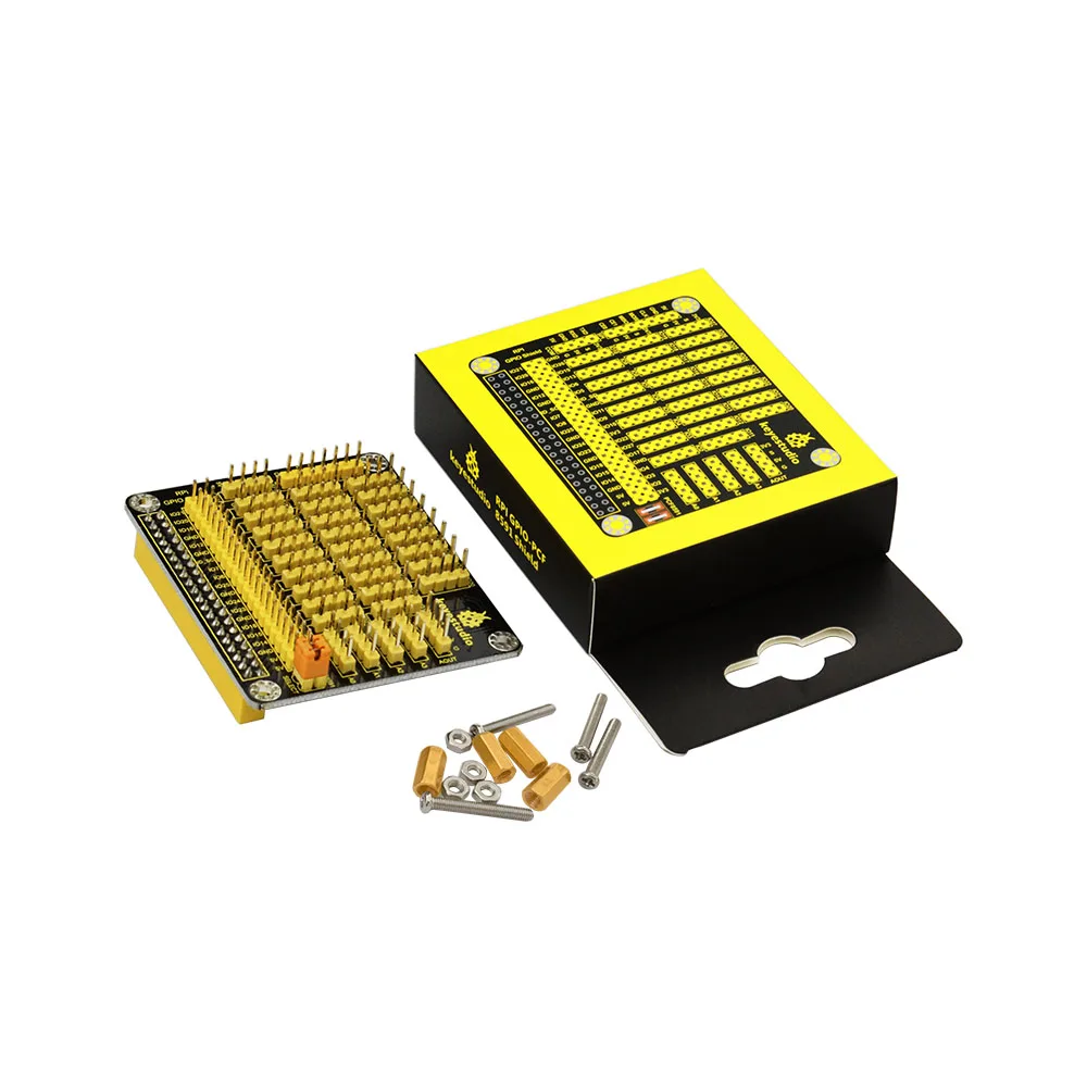 Keyestudio RPI GPIO shield with-PCF8591 AD-DA for Raspberry Pi /CE certification