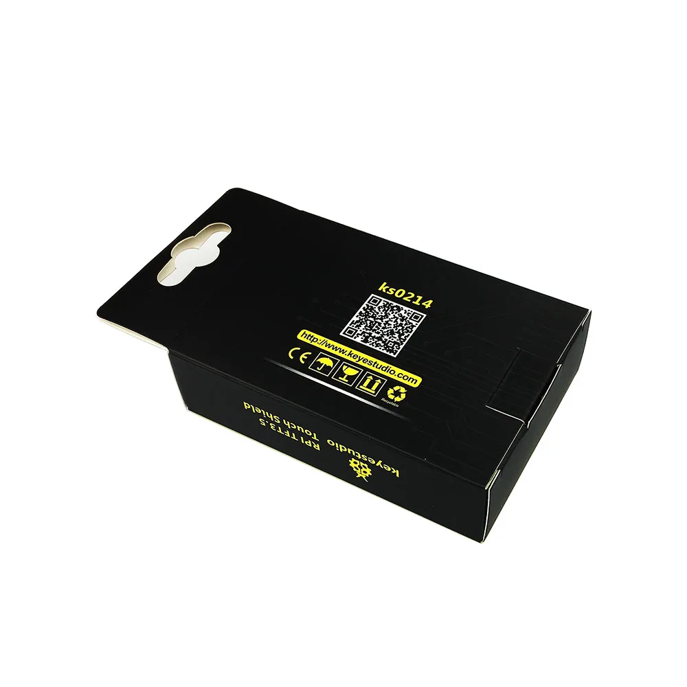 Keyestudio RPI TFT 3.5 Inch LCD Touch screen Shield for Raspberry Pi 3B/4B 480x320 16-Bit Pixels CE Certification