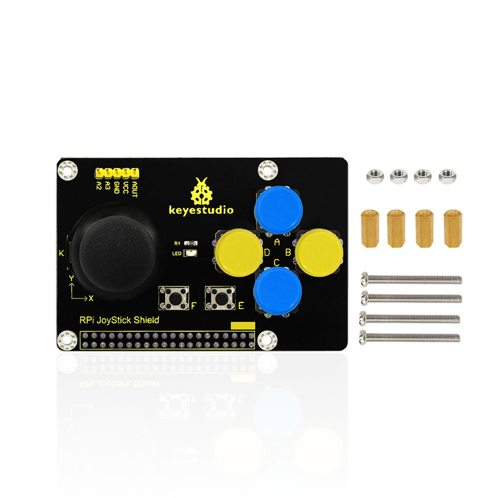 Keyestudio RPI JoyStick Shield PCF8591 for Raspberry Pi Projects /CE certification
