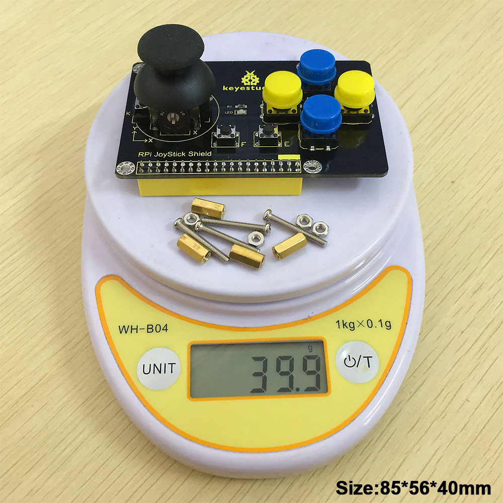 Keyestudio RPI JoyStick Shield PCF8591 for Raspberry Pi Projects /CE certification