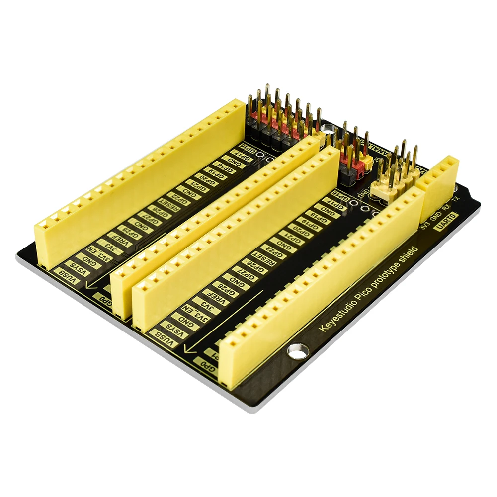Keyestudio Pico IO Prototype Expansion board for Raspberry pi Diy Kit Electronics for Adults STEM Education Programming Study