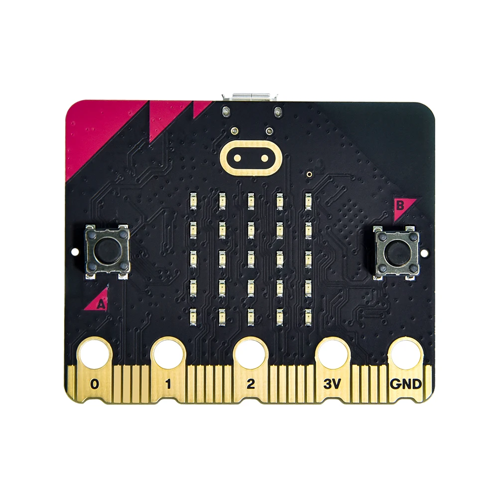 Original Micro:Bit Go Kit For BBC Micro:bit V2 Board+Battery Holder No AAA Batteries +Micro USB Cable for Coding and Programming